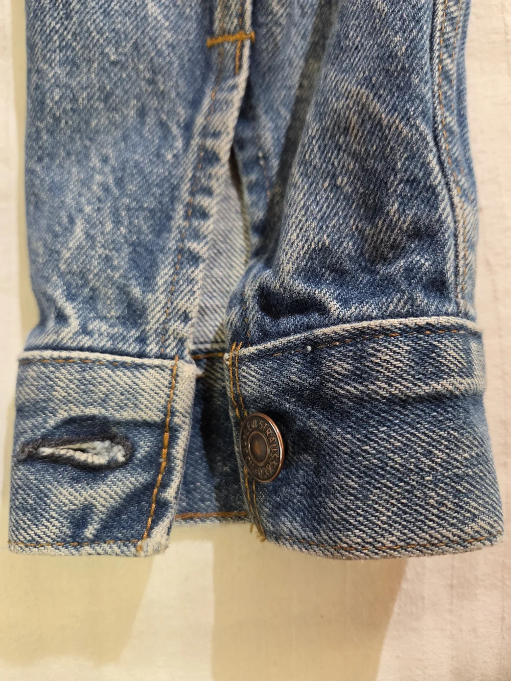 Vintage Levis Type Jacket  (size 34-SMALL) Made in USA